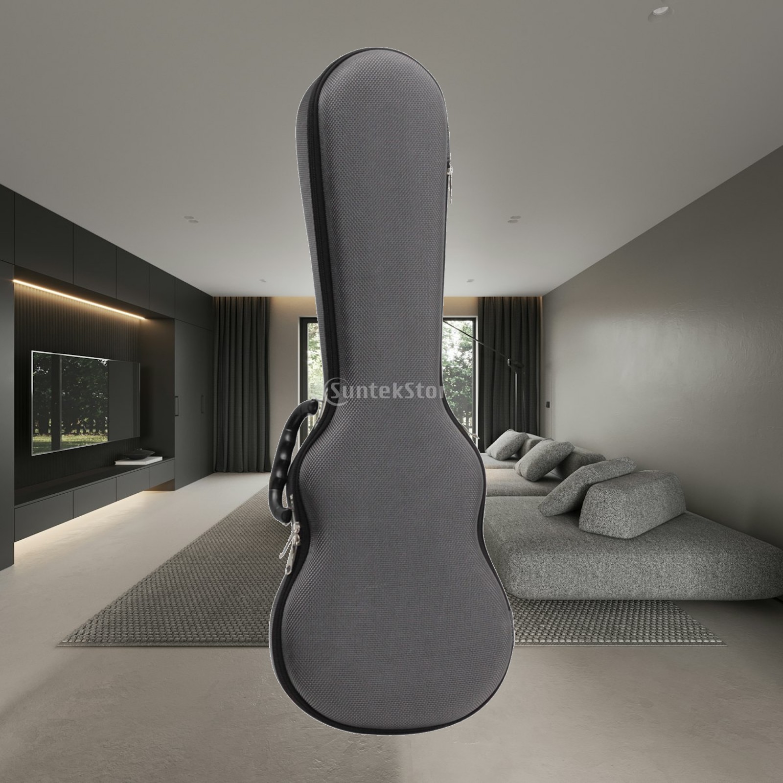 Case Guitar Gig Bag - حقيبة يوكليلي صلبة مقاومة للماء من