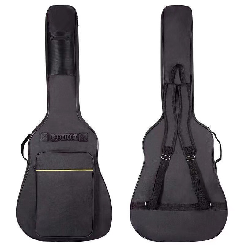 Case Guitar Gig Bag - 1 قطعة أسود مقاوم للماء مزدوجة