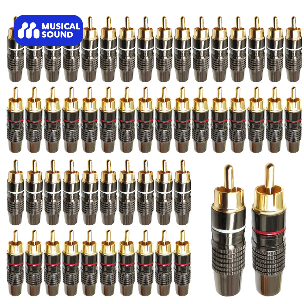 Audio Music Hifi - الصوت الموسيقية ذكر RCA التوصيل محول