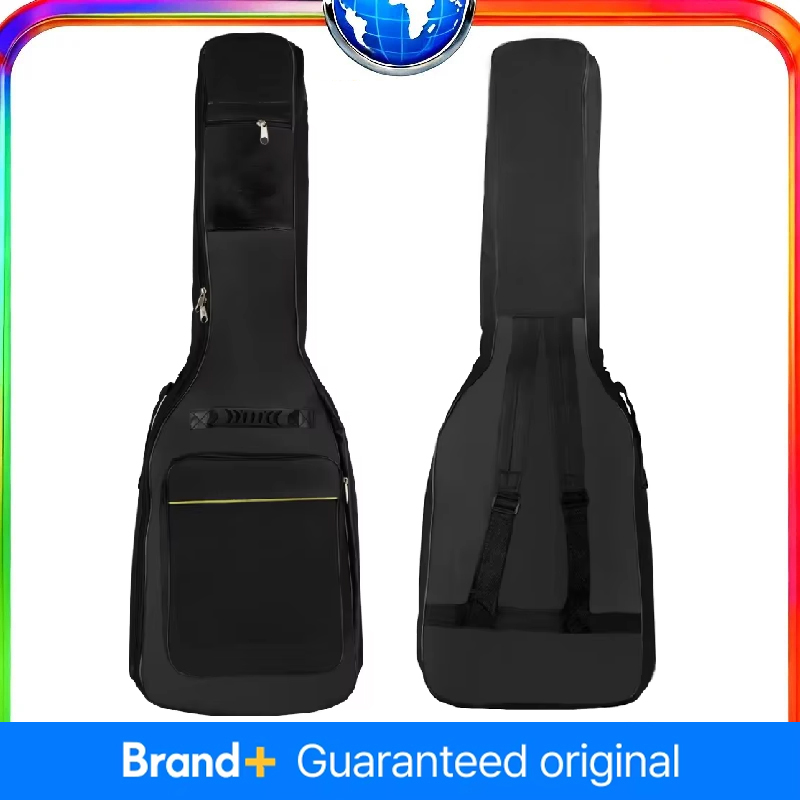 Case Guitar Gig Bag - حقيبة جيتار كهربائي سوداء مقاومة للماء