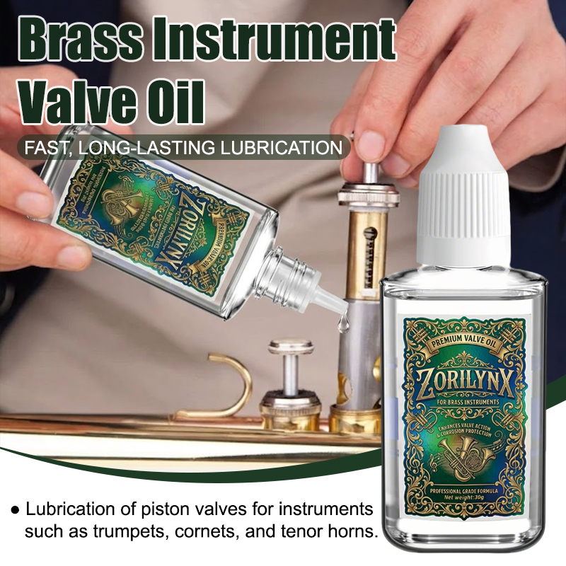 Trumpet Valve Oil - زيت صمامات الآلات النحاسية الاحترافي، مزلق