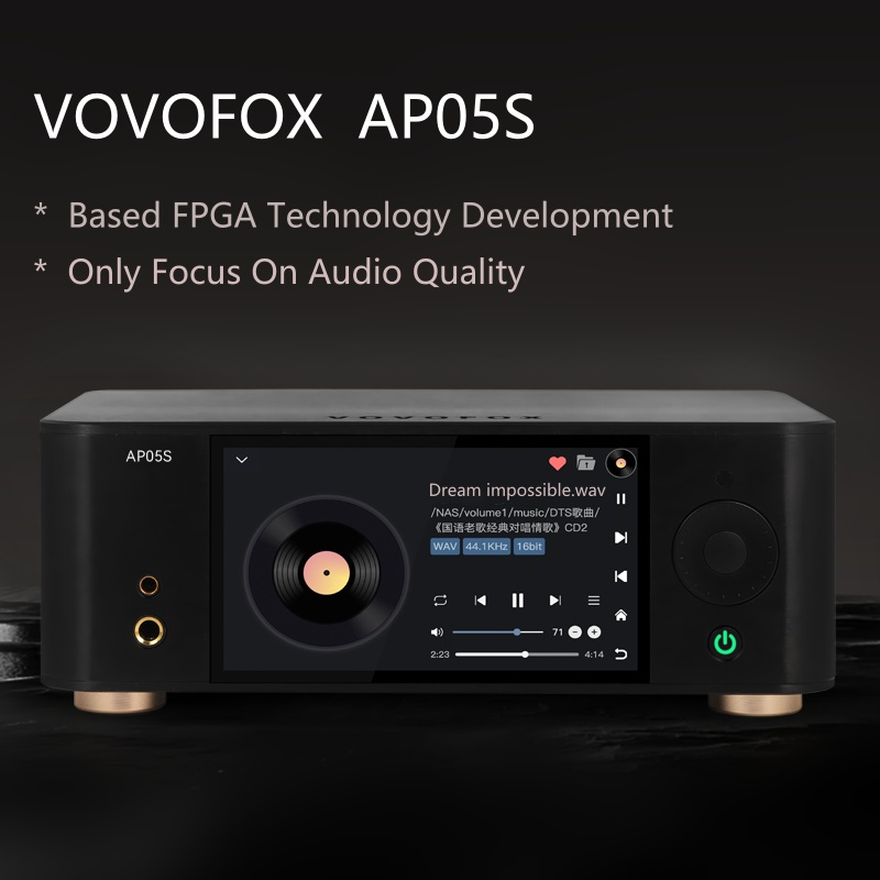 Audio Music Hifi - مشغل موسيقى VOVOFOX-HiFi AP05S بدون فقدان