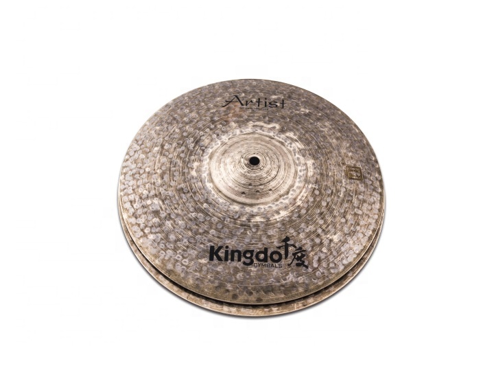 Cymbal Hi Hat - طقم صنجات هاي هات داكنة من