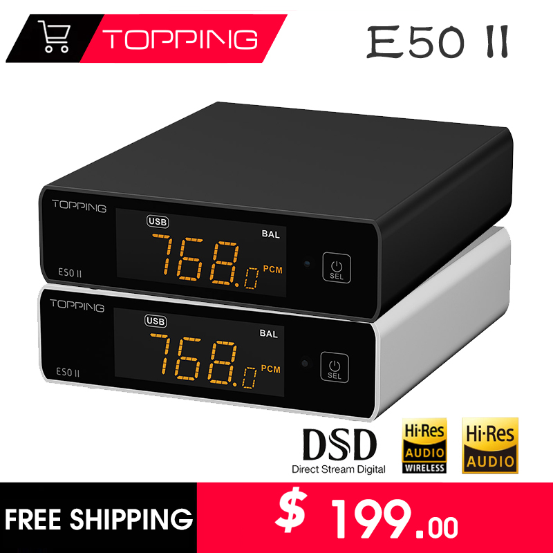 Audio Music Hifi - TOPPING E50 ii وحدة فك ترميز