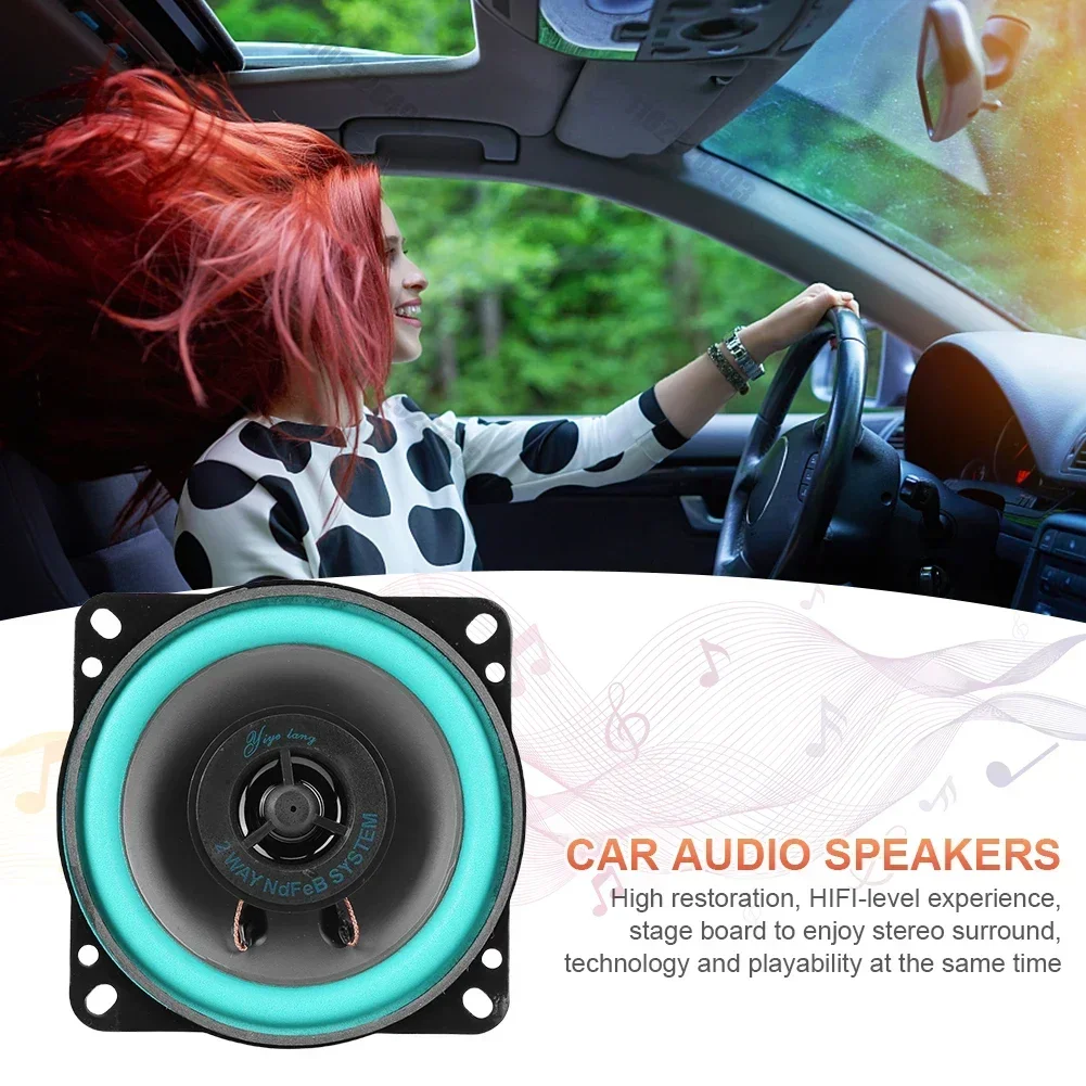4/5/6.5 بوصة سيارة مكبرات الصو - مراجعة Audio Music Hifi وسعره