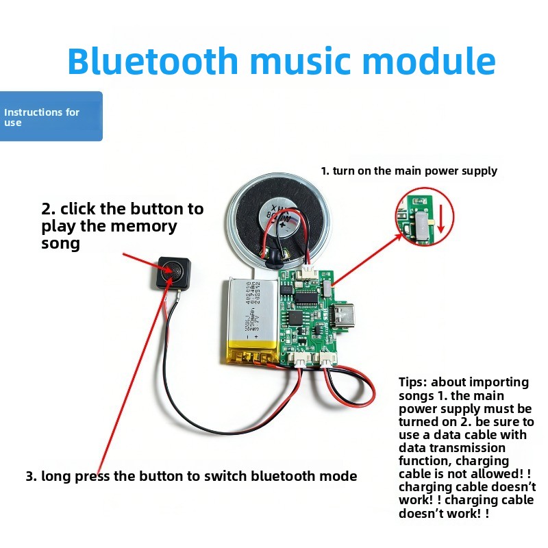 وحدة صوت لاسلكية قابلة لإعادة  - مراجعة Audio Music To Download وسعره