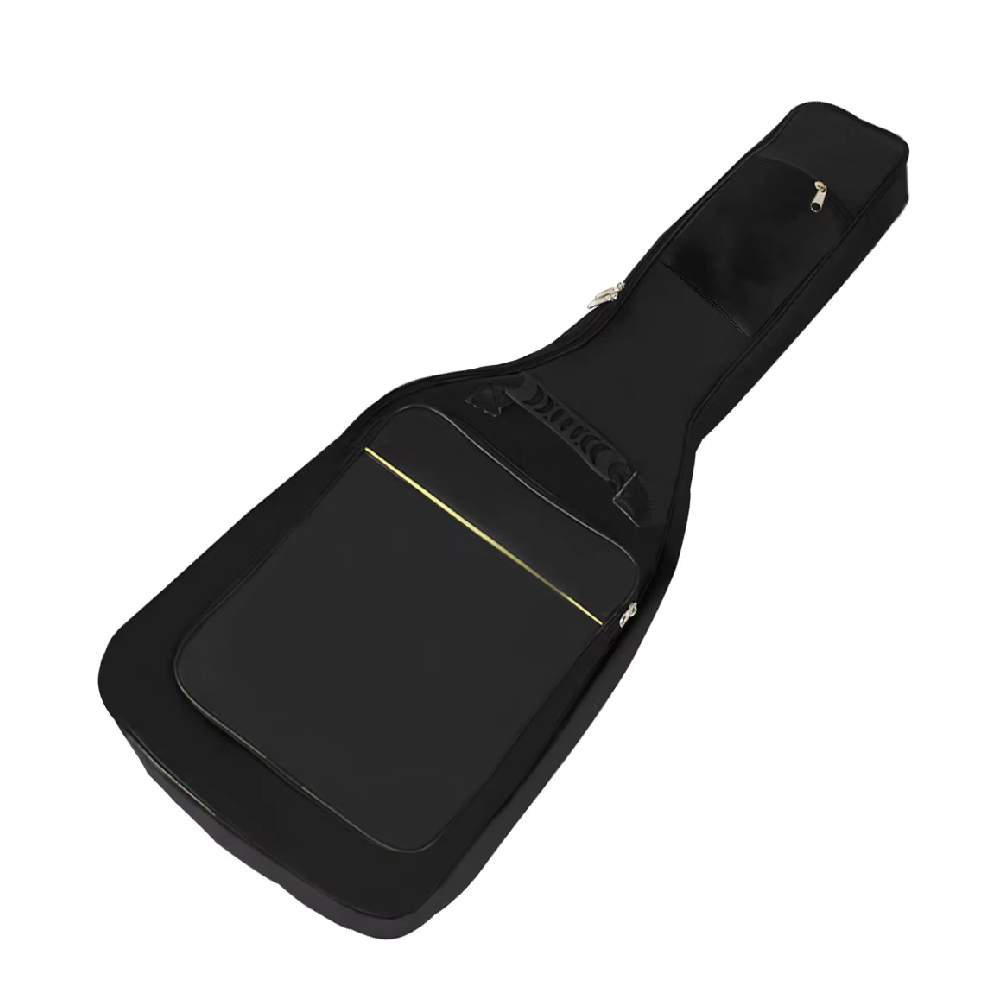حقيبة جيتار كهربائي سوداء مقاو - مراجعة Case Guitar Gig Bag وسعره