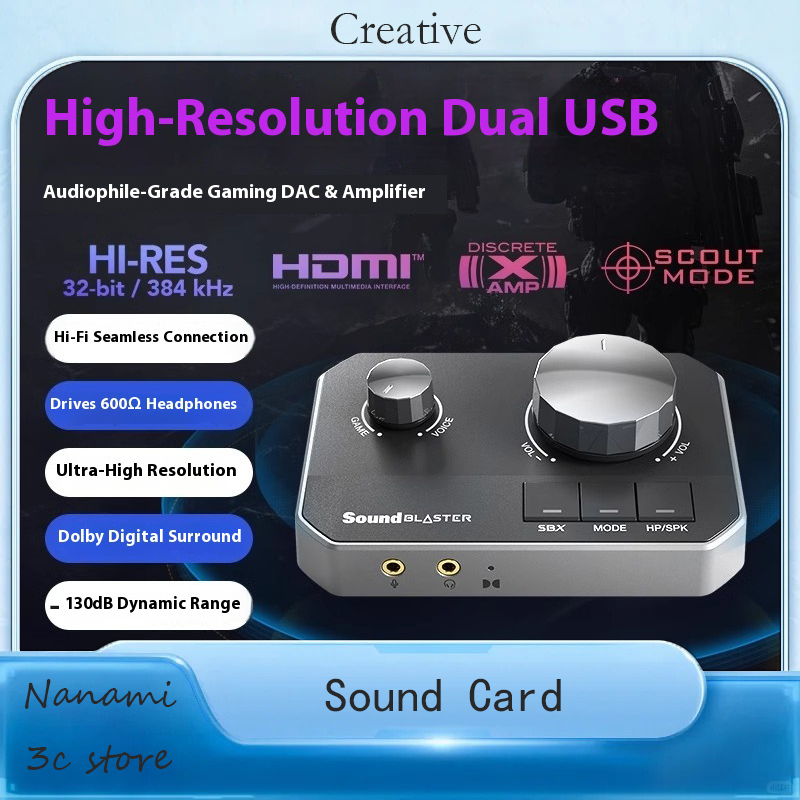 يقوم Creative Sound Blaster G8 - مراجعة Audio & Music Xbox وسعره