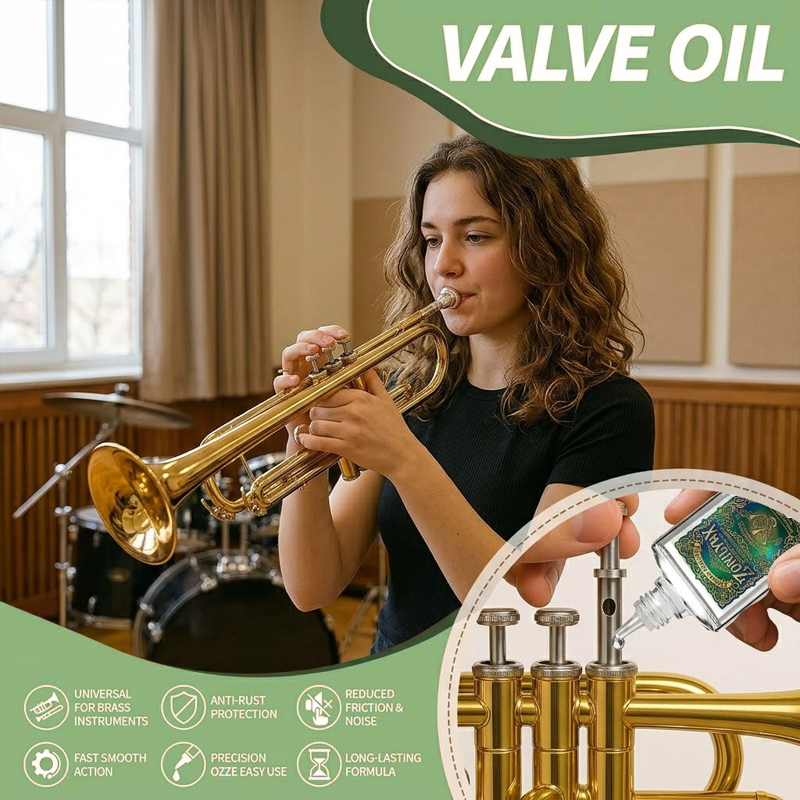 زيت صمامات الآلات النحاسية الا - مراجعة Trumpet Valve Oil وسعره
