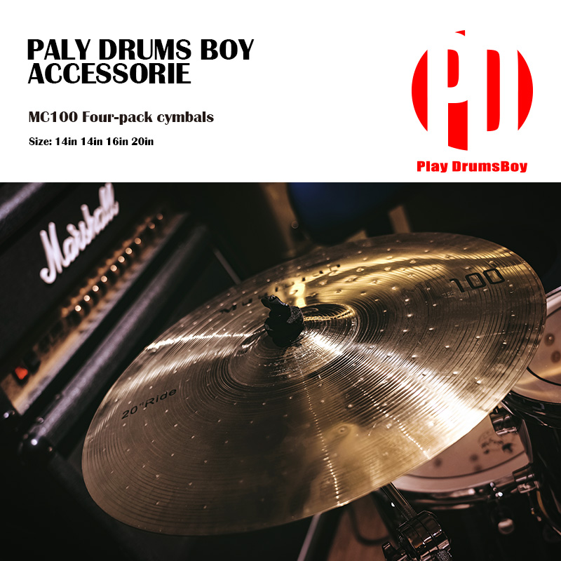 مجموعة صنوج برونزية PD Mc100 م - مراجعة Cymbal Hi Hat وسعره