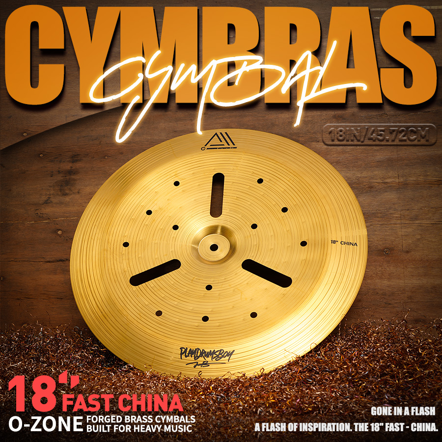 مجموعة صنوج برونزية PD Mc100 م - مراجعة Cymbal Hi Hat وسعره