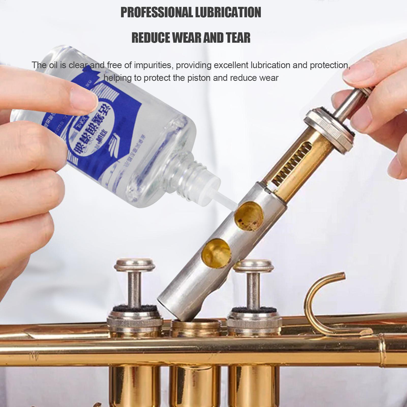 زيت صمام فعال للبوق 30 مللي صم - مراجعة Trumpet Valve Oil وسعره