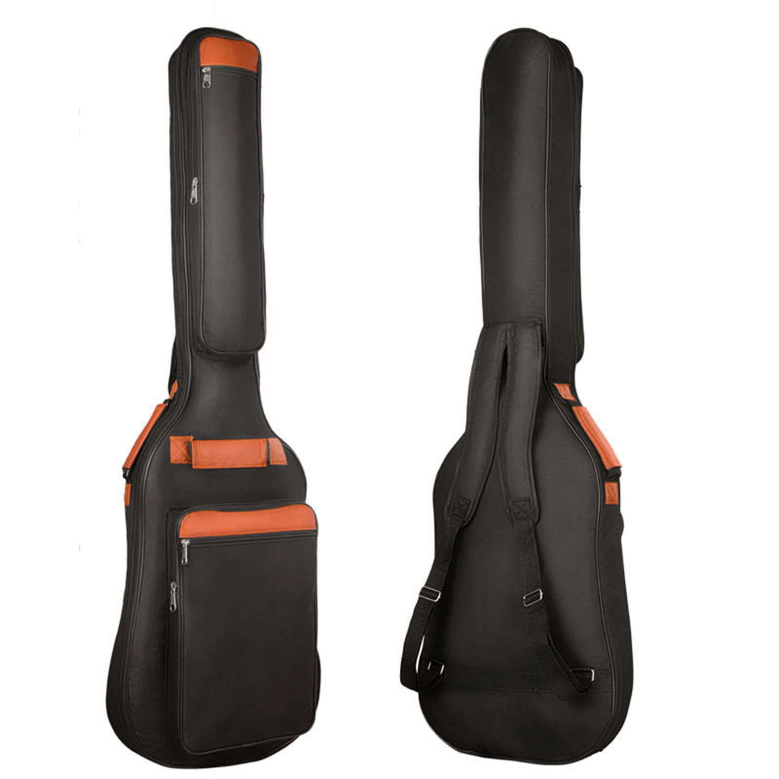 حقيبة جيتار كهربائي وبيس مبطنة - مراجعة Case Guitar Gig Bag وسعره